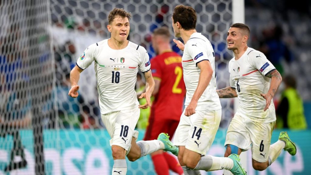 La macchina del tempo di Barella: da retrocesso a campione d’Italia in mezzo il&nbsp;Belgio