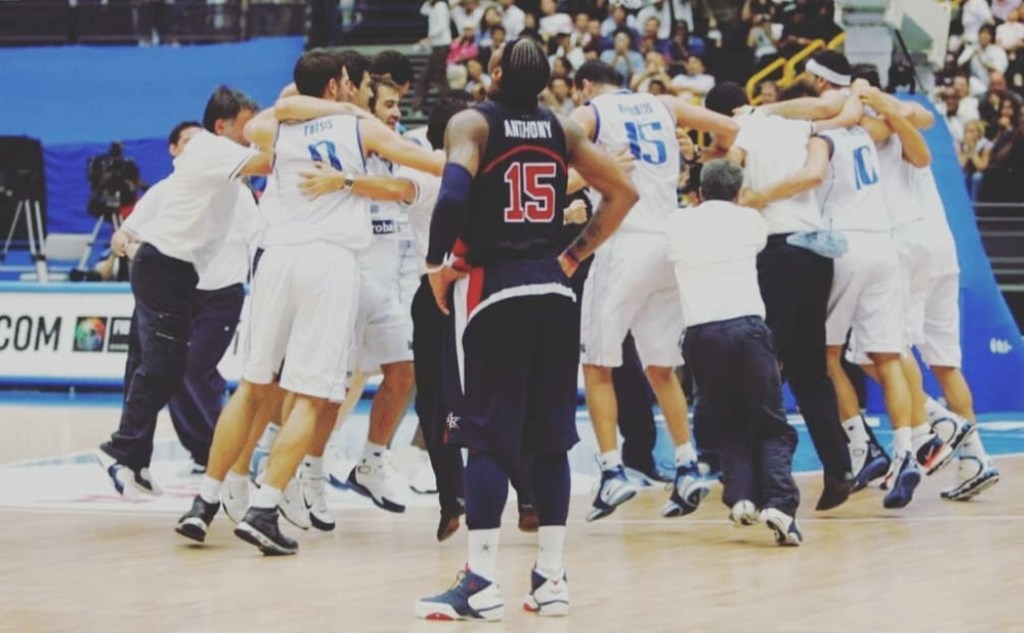 Correva il giorno 1 Settembre 2006 – 16 anni fa la Grecia piegava il Team&nbsp;USA