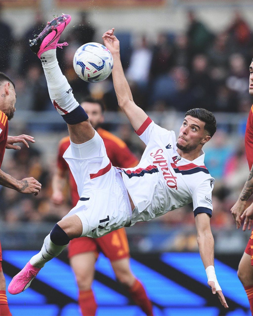 Roma-Bologna 1-3: felsinei a un passo dalla Champions
