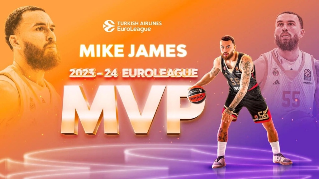 Basket: Mike James Mvp dell’eurolega