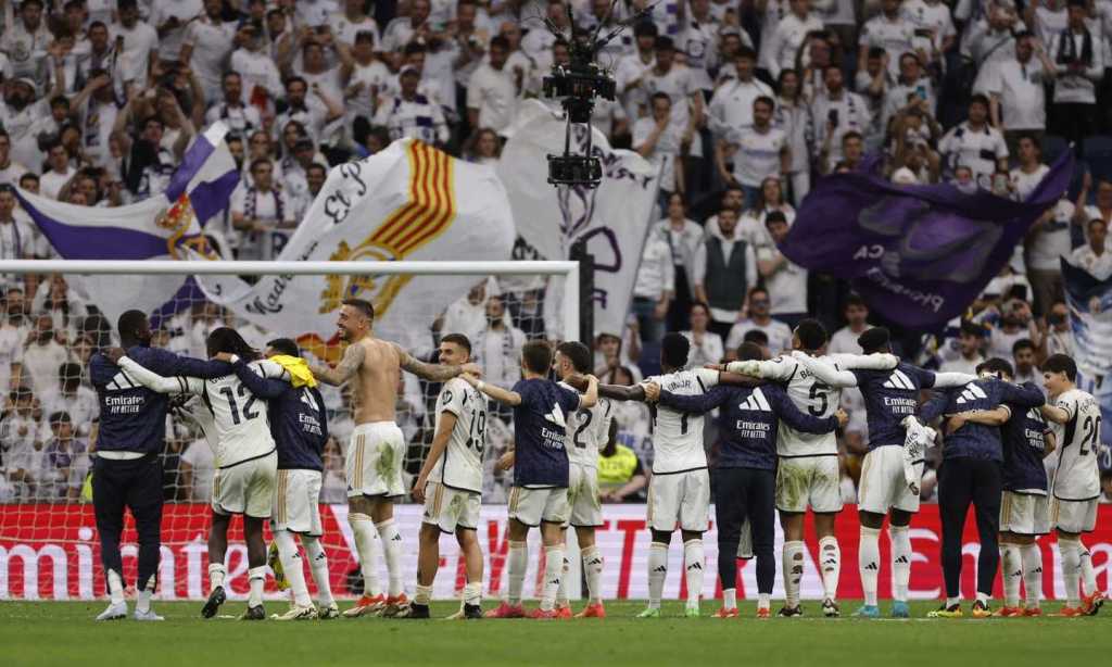Il Real Madrid è campione di Spagna.
