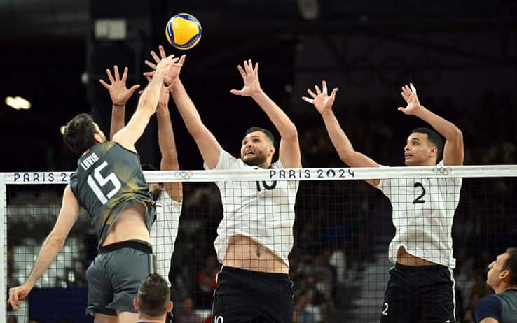 Parigi 2024 – Pallavolo maschile: l’Italia vince in scioltezza contro l’Egitto