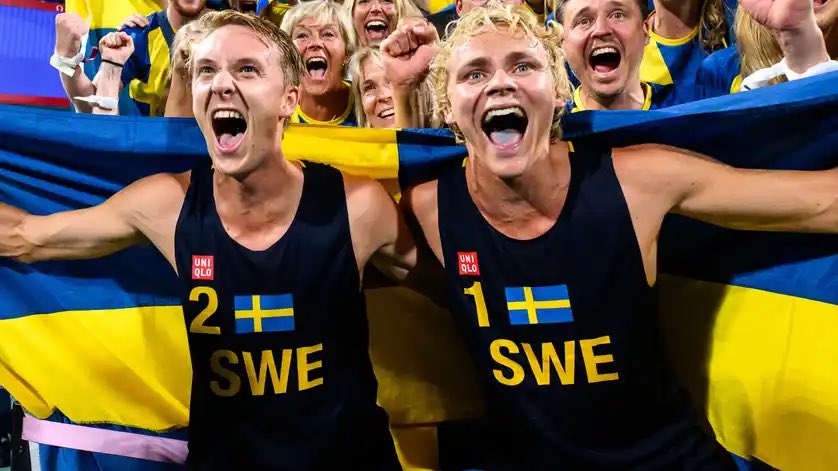 Parigi 2024-Beach Volley: oro alla&nbsp;Svezia