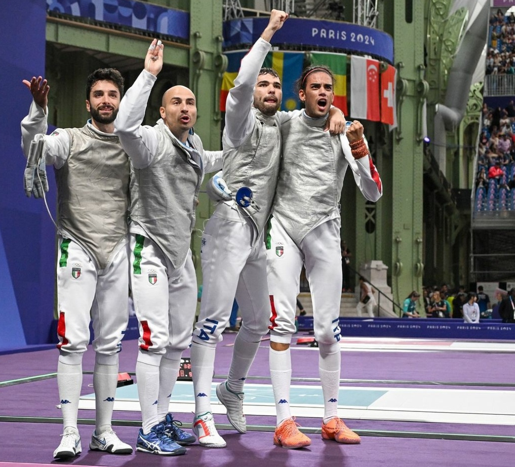 Parigi 2024 – Scherma: argento per i&nbsp;fiorettisti
